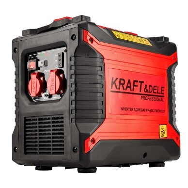 El. srovės generatorius benzininis inverterinis 2500W 230V 5