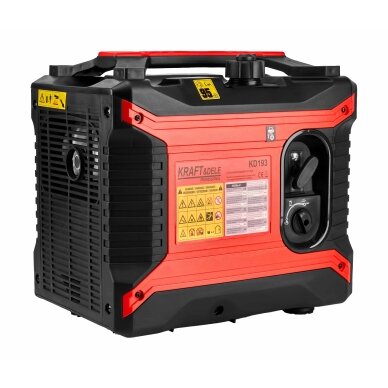 El. srovės generatorius benzininis inverterinis 2500W 230V 6