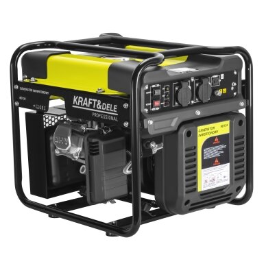 El. srovės generatorius benzininis inverterinis 4000W 230V 2