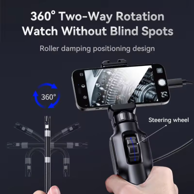 Endoskop do urządzenia inteligentnego z elastyczną sondą  8 mm, 2m 5