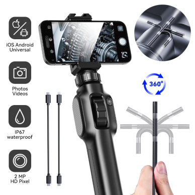Endoskop do urządzenia inteligentnego z elastyczną sondą  8 mm, 2m 1