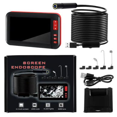 Endoscope Ø 8mm, 5m 5 Endoscope Ø 8mm, 5m 5