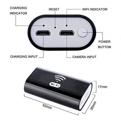 WI-FI endoscope, Ø 8mm, 5m 2 WI-FI endoscope, Ø 8mm, 5m 2