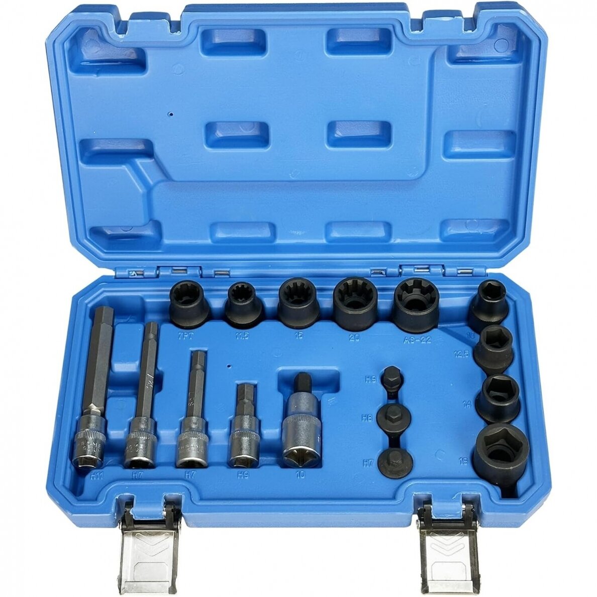 Brake caliper socket and bit socket set 17pcs Brake caliper socket and bit socket set 17pcs