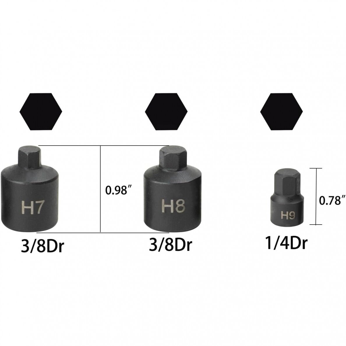 Brake caliper socket and bit socket set 17pcs 6 Brake caliper socket and bit socket set 17pcs 6