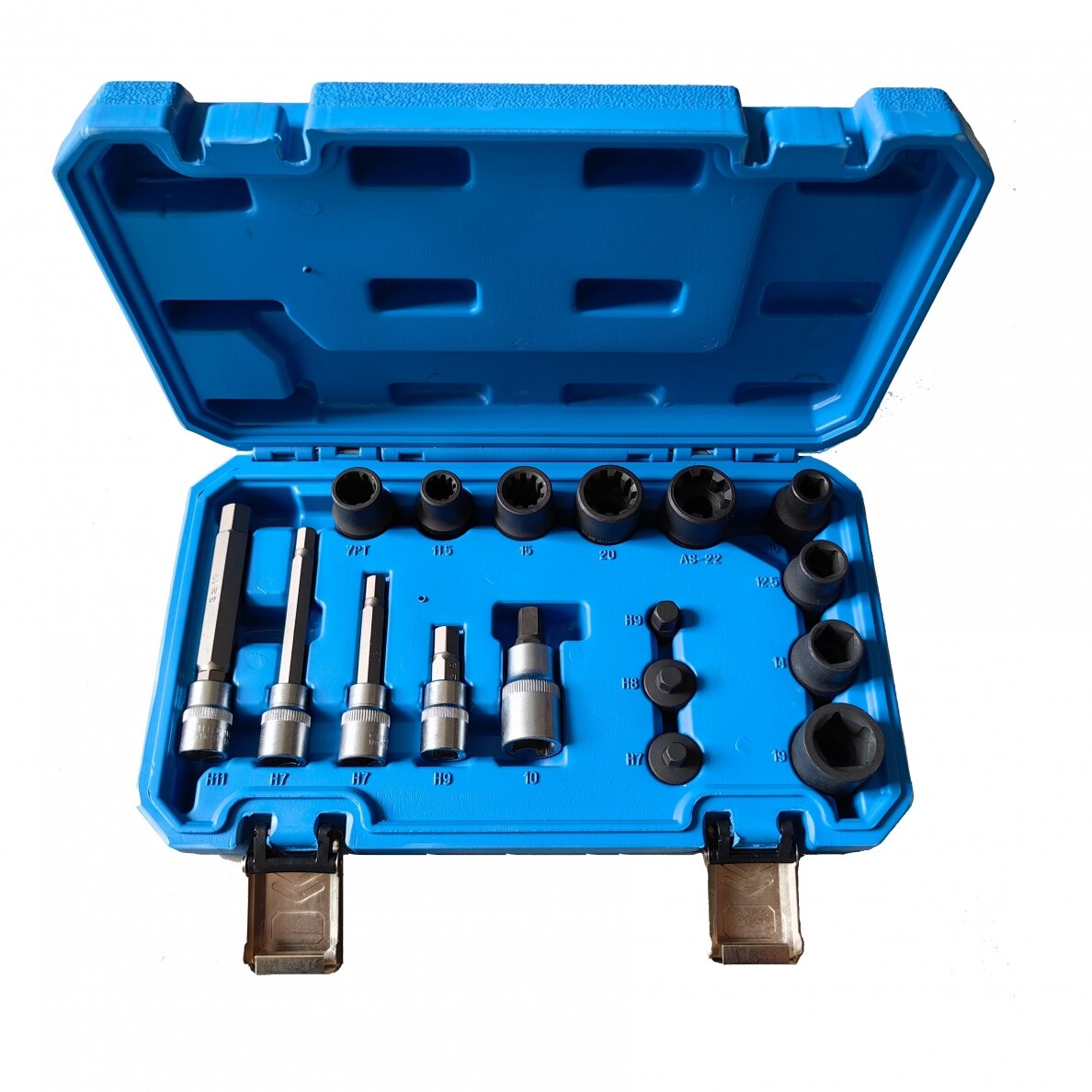 Brake caliper socket and bit socket set 17pcs 2 Brake caliper socket and bit socket set 17pcs 2