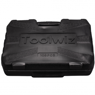 Zestaw nasadek 1/2" + 1/4" 108 szt. 6-kąt 1 Zestaw nasadek 1/2" + 1/4" 108 szt. 6-kąt 1