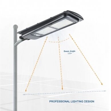 Solar Street Light 120W with mounting head 2