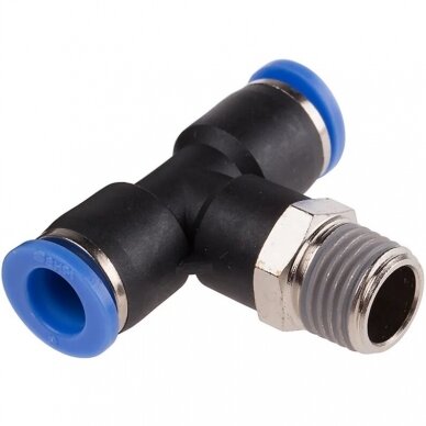 T-type quick push-in connector 1/8" external thread - 8 x 8mm