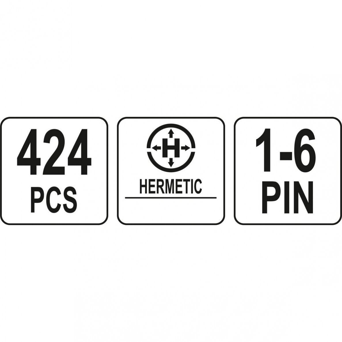 Hermetic electrical connector set (424pcs) 4