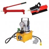 Hydraulic manual / electric pumps