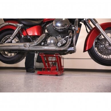 Hidraulinis keltuvas motociklui 400kg 8
