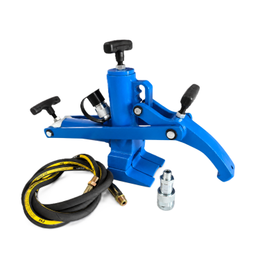 Hydrauliczny zbijak do opon ciężarówek 10t z zestawem węży i złączek Hydrauliczny zbijak do opon ciężarówek 10t z zestawem węży i złączek