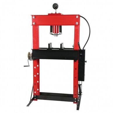 Hydraulic shop press with gauge 40t (foot pump)