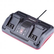 Li-ion Double Charger for WROCRAFT 20V battery