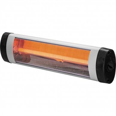 Kvarca infrasarkanais sildītājs 2000W 2