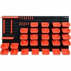 Tool board with containers and handles set 48pcs