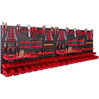 PVC tool board with containers and handles set 122pcs PVC tool board with containers and handles set 122pcs