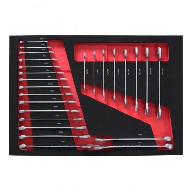 Roller cabinet with tool set trays, 181pcs. 3