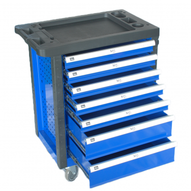 Roller cabinet 7 drawers, TC-7 with tool set trays 333pcs 1