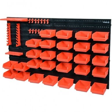 Tool board with containers and handles set 48pcs 1