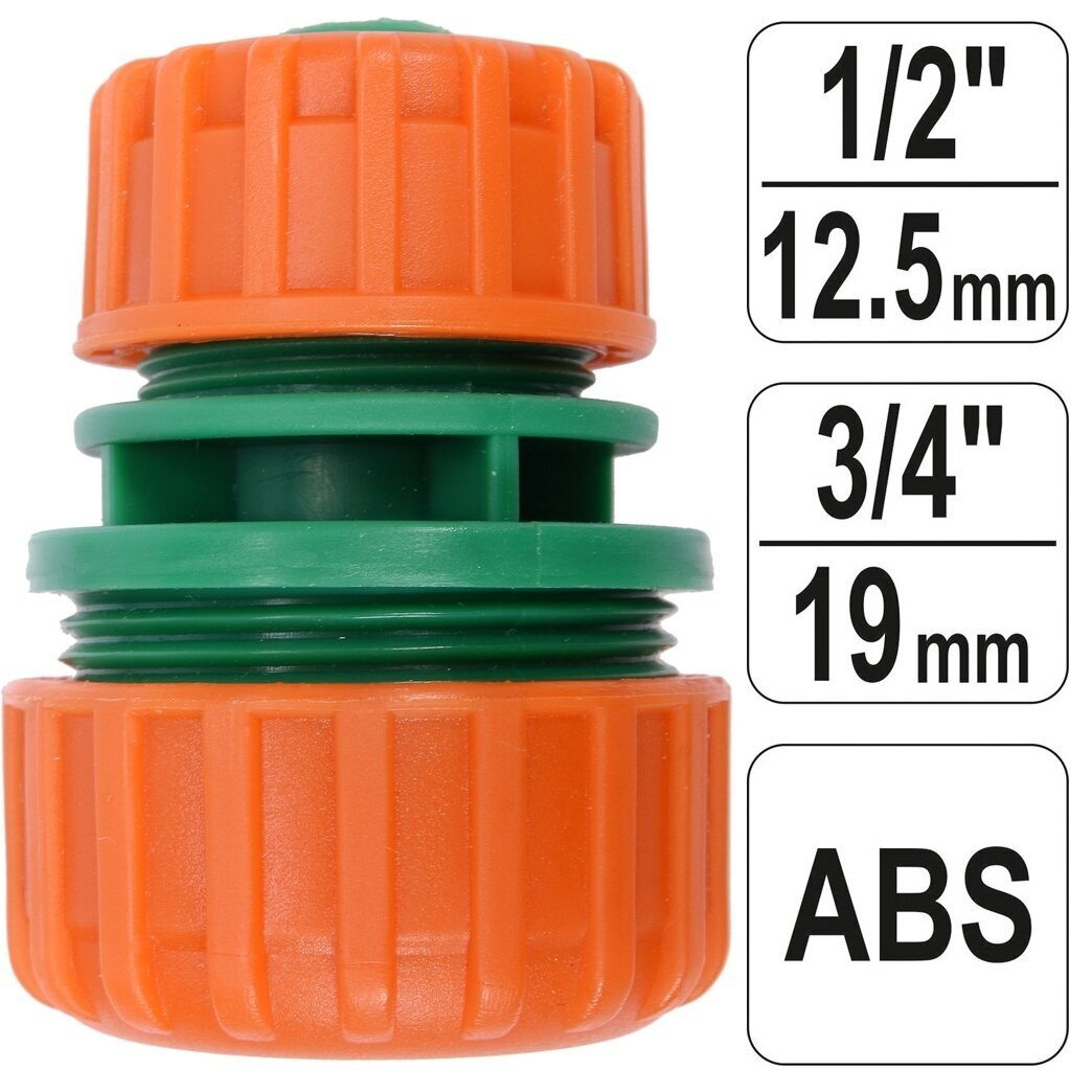 Łącznik naprawczy do węży 1/2"-3/4" Łącznik naprawczy do węży 1/2"-3/4"