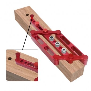 Centering doweling jig for woodworking metric dowel 6-8-10mm 4