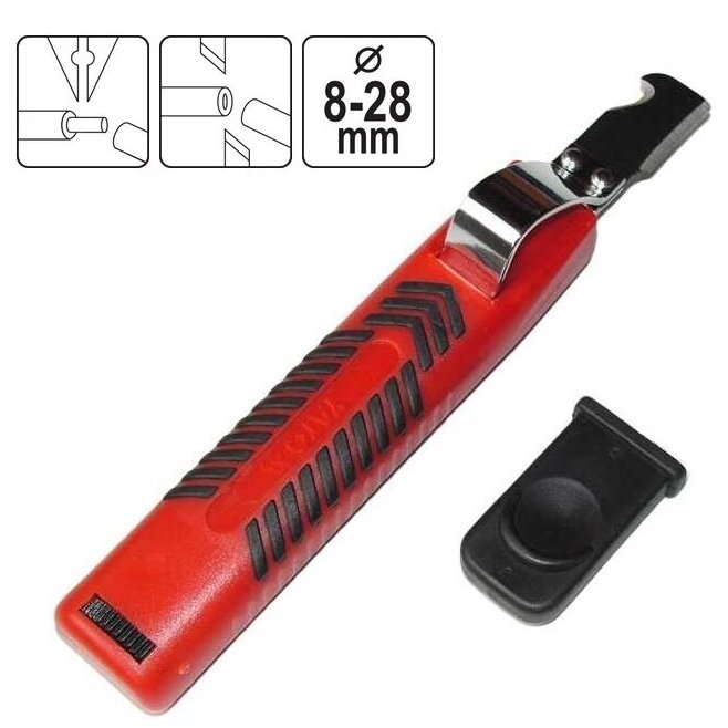 Nóż do cięcia kabli 8-28mm 1 Nóż do cięcia kabli 8-28mm 1