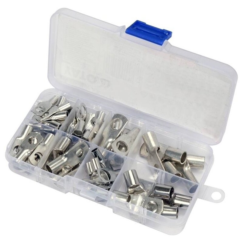 Cable connector set (brass)(65pcs) 1 Cable connector set (brass)(65pcs) 1