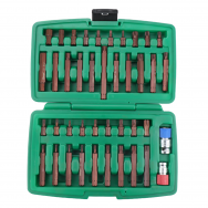 Zestaw bitów wkrętakowych 41 szt. (IMBUS, TORX, SPLINE) S2