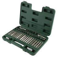 Zestaw końcówek wkrętakowych 42 szt. (IMBUS, TORX, SPLINE) Zestaw końcówek wkrętakowych 42 szt. (IMBUS, TORX, SPLINE)
