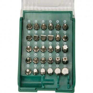 Screwdriver bit set 31pcs with magnetic bit holder 2