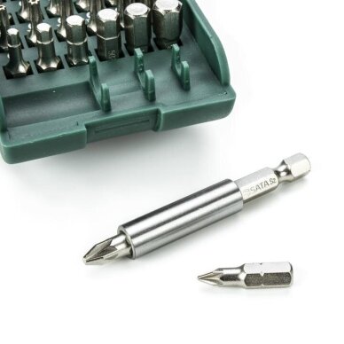 Screwdriver bit set 31pcs with bit holder 2