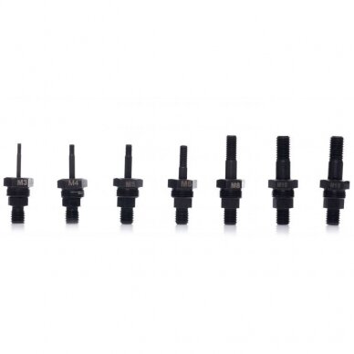 Riveter drill adapter with heads M3-M10 9pcs set 3