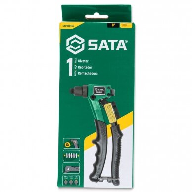 Hand riveter 200mm 2.4-4.8mm high leverage 6 Hand riveter 200mm 2.4-4.8mm high leverage 6