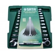 Combination gear wrenches set 12pcs. (8-19) Combination gear wrenches set 12pcs. (8-19)