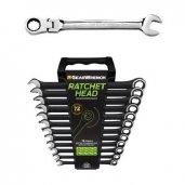 Combination wrenches with ratchet