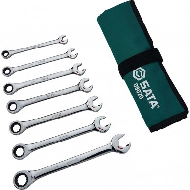 Combination gear wrenches set 7pcs. (5/16"-3/4") 1