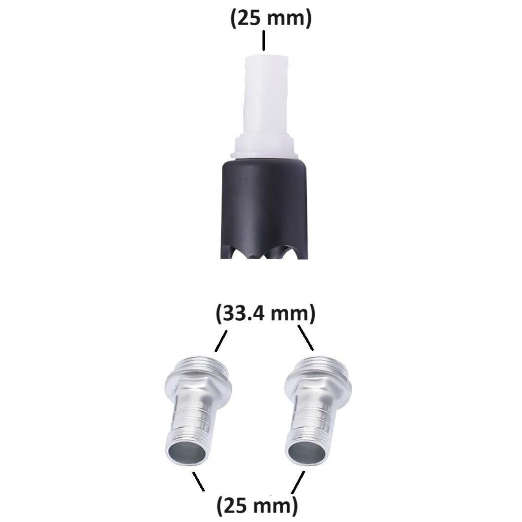 Spare part. 2pcs of couplers 1'' and 1pc filter 1" for diesel fuel transfer pump ACTP60 1 Spare part. 2pcs of couplers 1'' and 1pc filter 1" for diesel fuel transfer pump ACTP60 1