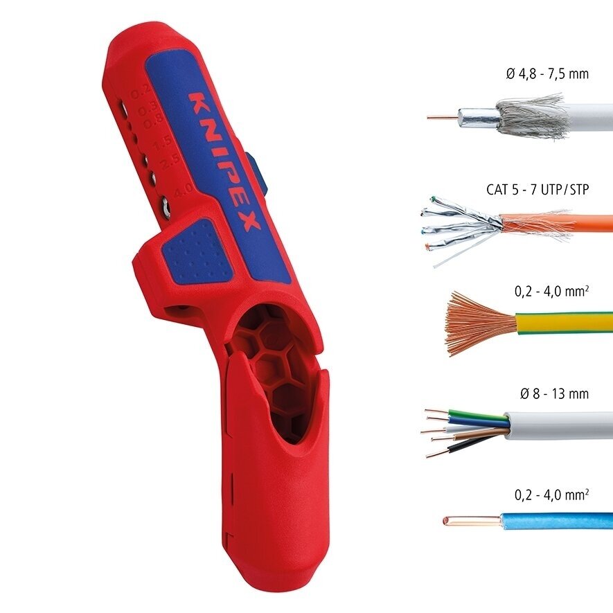 Universal stripping tool KNIPEX ErgoStrip 5 Universal stripping tool KNIPEX ErgoStrip 5