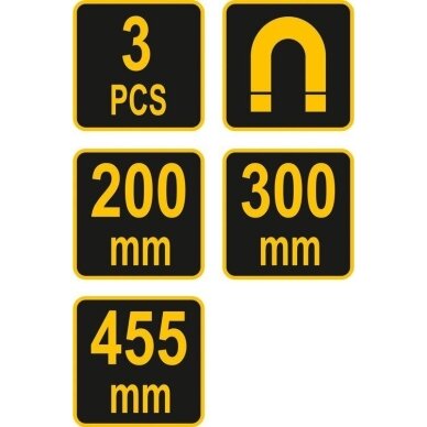 Magnetic holder set (3pcs) for tools 1 Magnetic holder set (3pcs) for tools 1