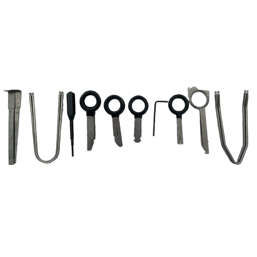 Magnetolos išėmimo raktų rinkinys (20vnt) 1 Magnetolos išėmimo raktų rinkinys (20vnt) 1