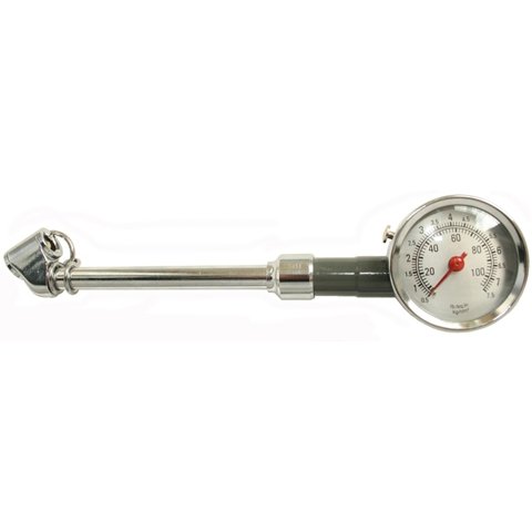 Dvigubas padangų manometras 0-11kg/cm²