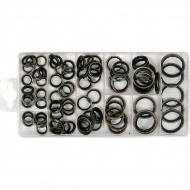 Metal and rubber washers set (90pcs) 1