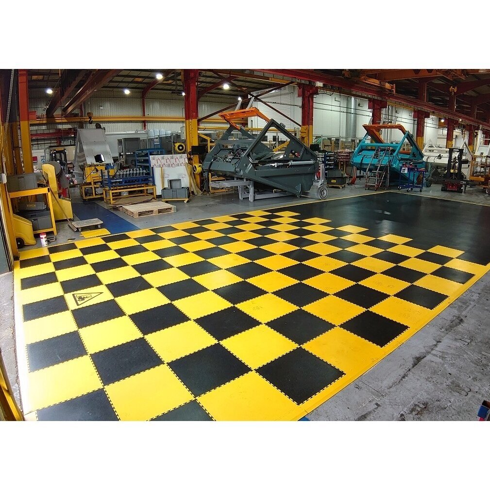 Modulinių surenkamų grindų danga PVC 500x500x7m (plytelės) 8