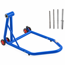 Motociklo stovas vienpusis galiniam ratui 340kg su adapteriais Motociklo stovas vienpusis galiniam ratui 340kg su adapteriais