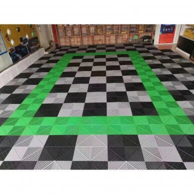 Interlocking area floor tiles 8