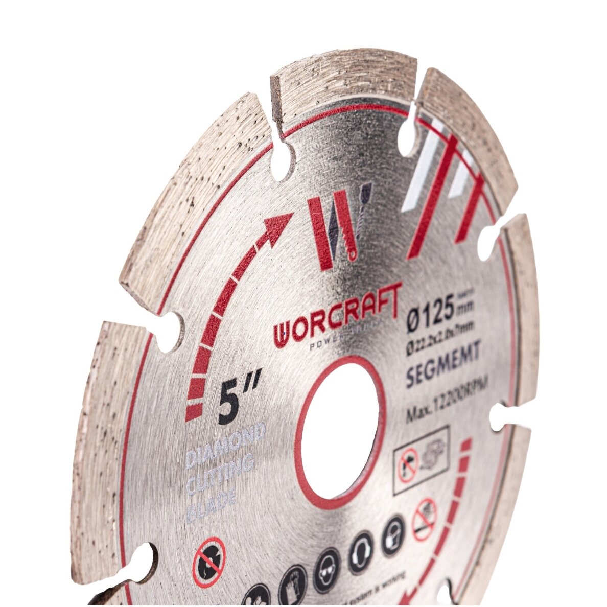 Bruzdownica WORCRAFT 125mm 1500W 12 Bruzdownica WORCRAFT 125mm 1500W 12