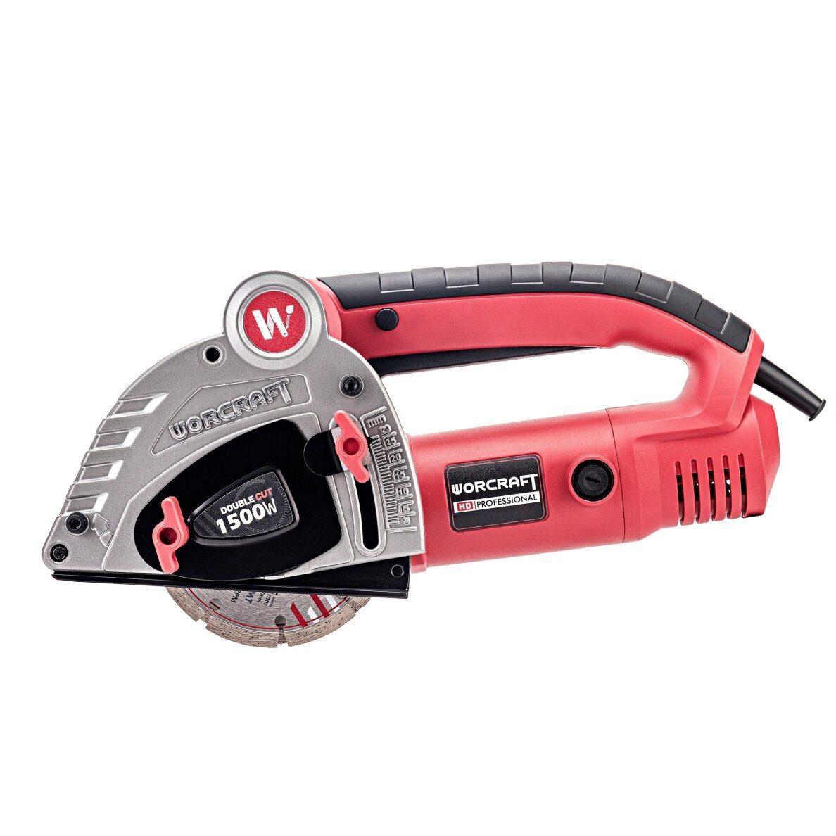 Bruzdownica WORCRAFT 125mm 1500W 3