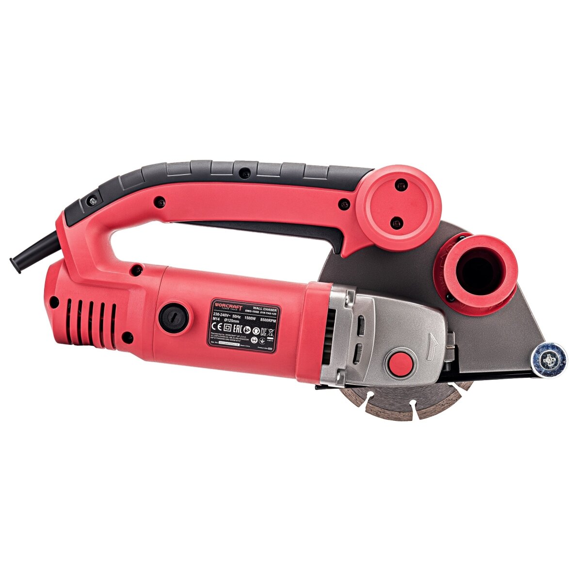 Bruzdownica WORCRAFT 125mm 1500W 4